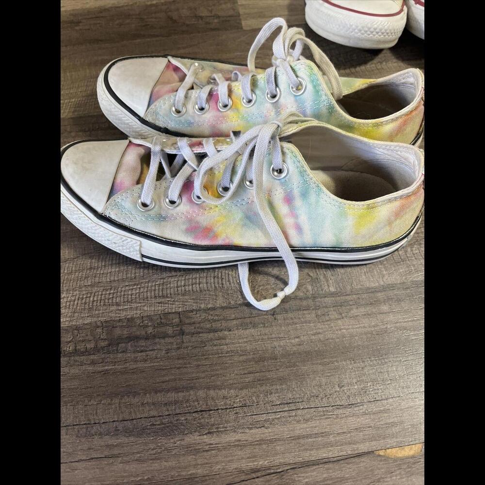 Lot Of 3 Converse All-Star Womens Sz 6/7 Mens 4/5 Sneakers Low Top - Picture 6 of 9